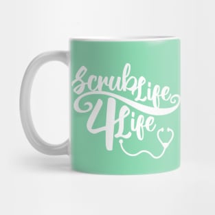 Scrub Life 4 Life Medical Stethoscope Mug